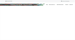 Desktop Screenshot of hangtownelectric.com